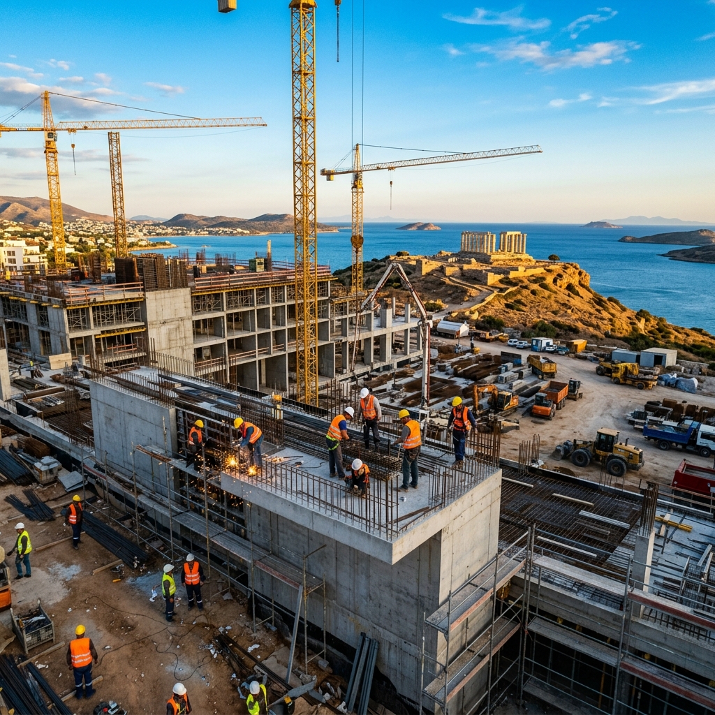 Construction Site Greece